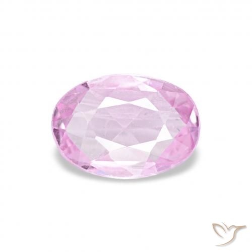 0.40ct Roxo Violeta Rosado Claro Safira, oval, VVS-VS