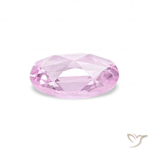 Safira Roxo Violeta Rosado Claro Natural 0.40ct, oval, VVS-VS