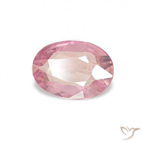 Safira Luz rosa Natural 0.34ct, oval, VVS-VS