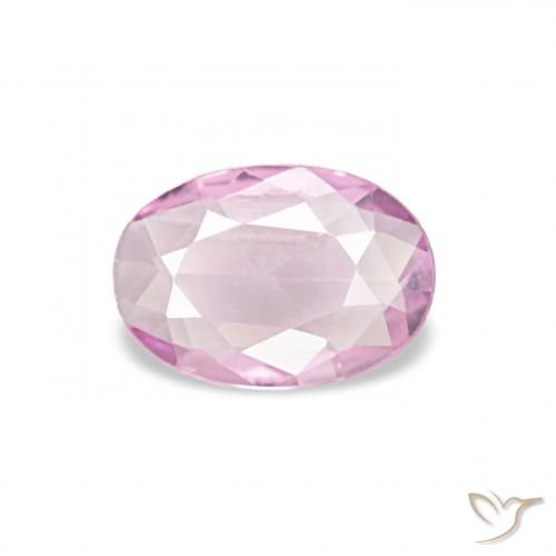 Safira roxo médio Natural 0.30ct, oval, VVS-VS