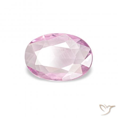 Safira roxo médio Natural 0.30ct, oval, VVS-VS