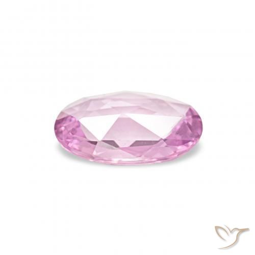 Safira roxo médio Natural 0.30ct, oval, VVS-VS