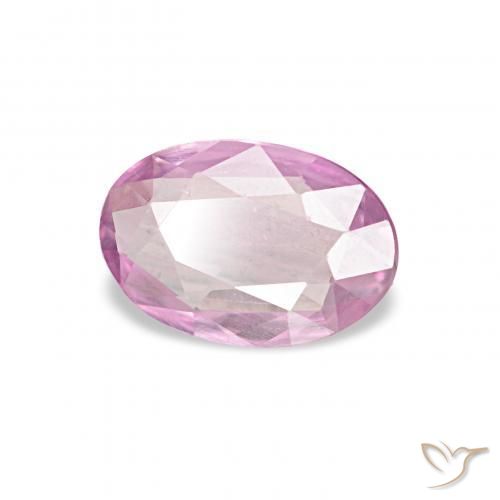 Safira Medium Light-Purple Natural 0.38ct, oval, VVS-VS