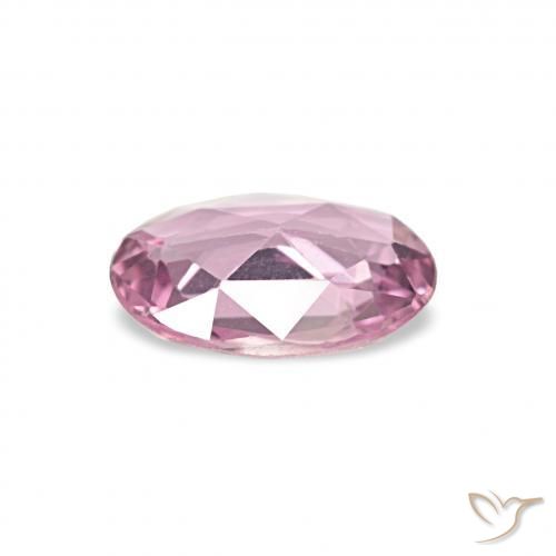 Safira Magenta claro Natural 0.38ct, oval, VVS-VS