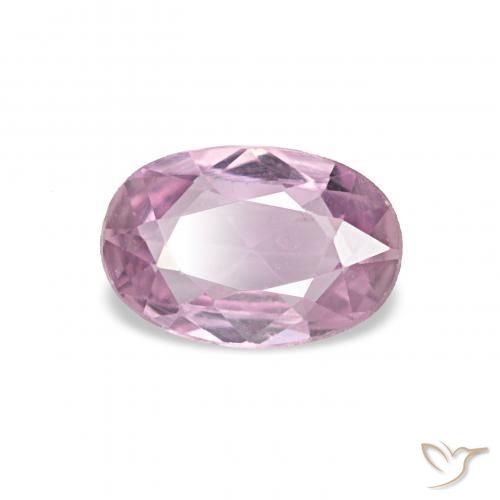 Safira Medium Light-Purple Natural 0.45ct, oval, VVS-VS