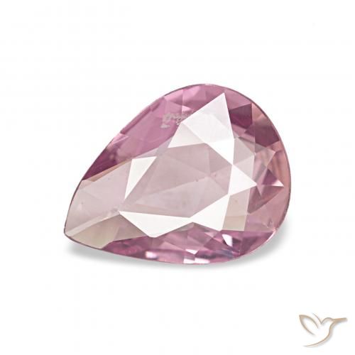 0.46ct Rosa chiclete Safira, Formato de pêra, VVS-VS