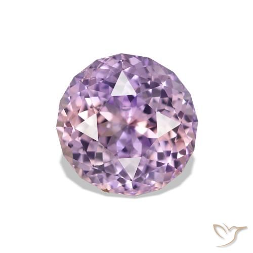 Safira Magenta Profundo Natural 1.38ct, Redondo, VVS