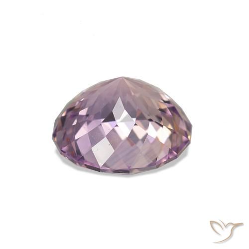 Safira Magenta Profundo Natural 1.38ct, Redondo, VVS