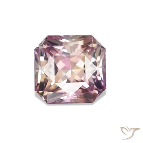 Safira Rosa Natural 1.40ct, Corte Octógono / Esmeralda, VVS