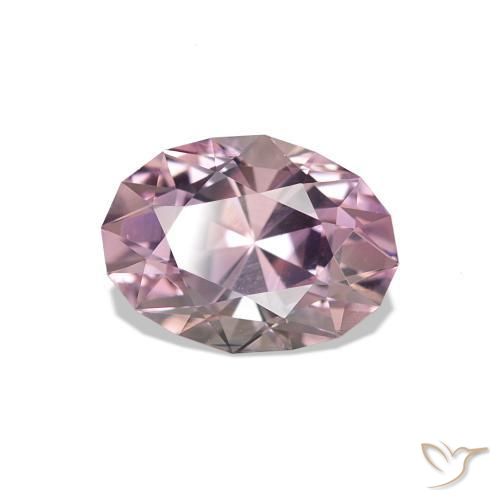 Safira Rosa Natural 1.13ct, oval, VVS