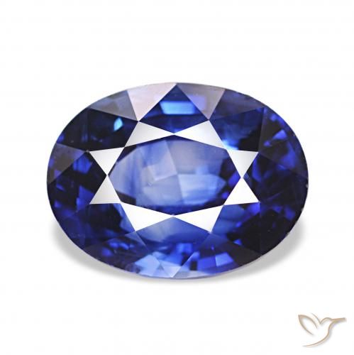 2.03ct azul real Safira, oval, VVS