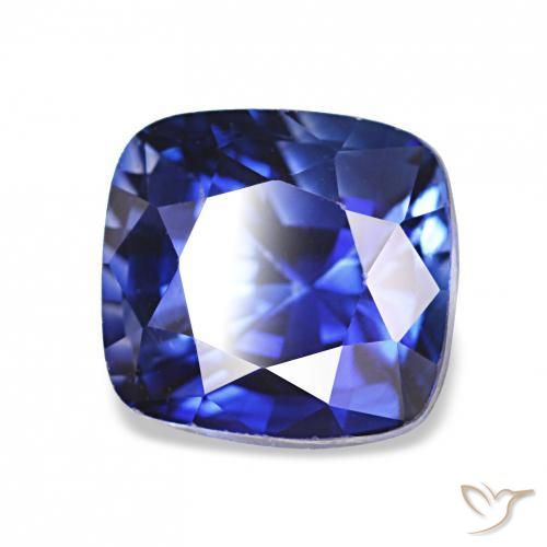 Safira azul real Natural 2.04ct, Almofada, VVS