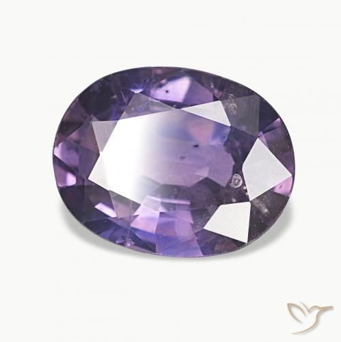 Safira Violeta escuro Natural 2.33ct, oval, VS