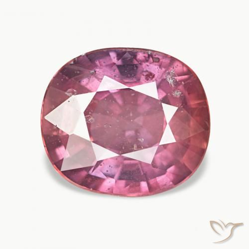1.88ct Vermelho roxo Safira, oval, VS-SI