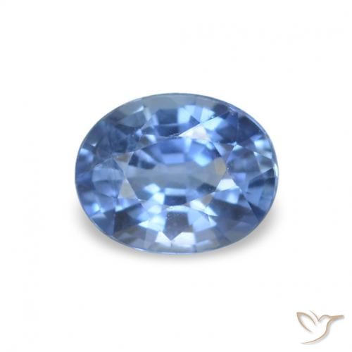 0.36ct Azul-marinho Safira, oval, VVS-VS