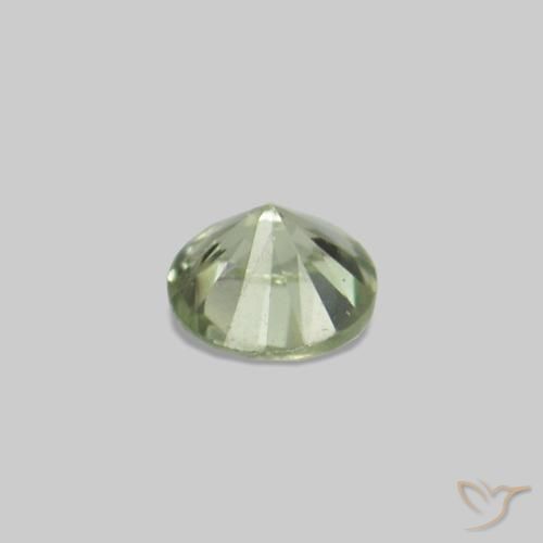 Pedras preciosas de Safira verde quente natural de 2.22 ct, Redondo, VS