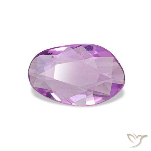 Safira roxo natural 0,43ct, forma extravagante, VVS-VS