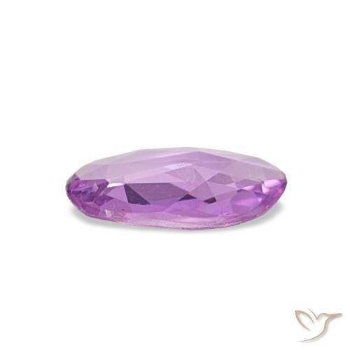 Safira roxo natural 0,43ct, forma extravagante, VVS-VS