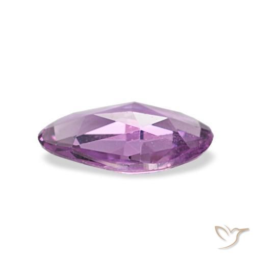 Safira roxo natural 0,52ct, forma extravagante, VVS-VS