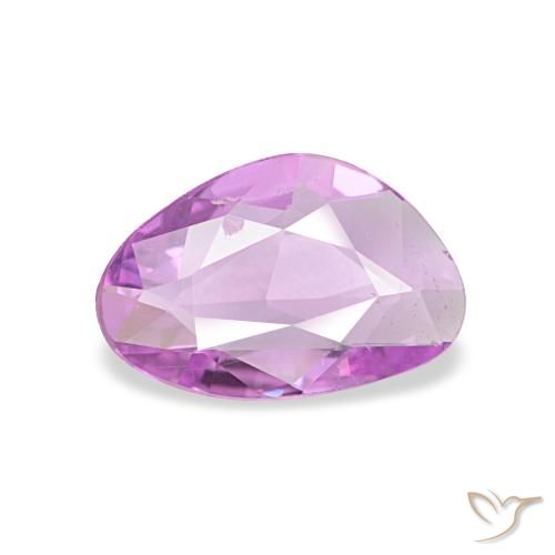 0.47ct roxo safira, fantasia, VVS-VS