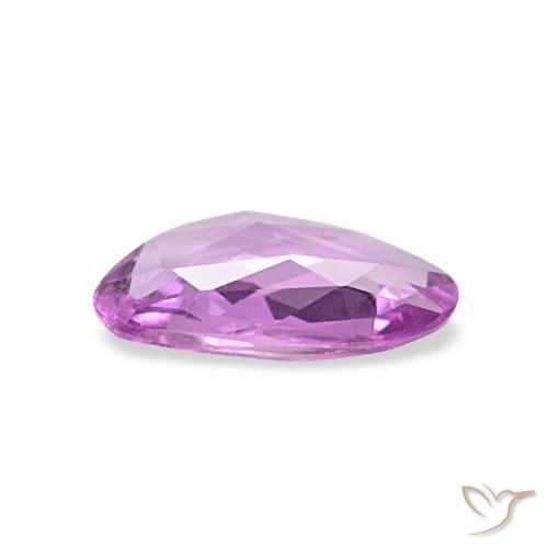 Safira roxo natural 0,47ct, forma extravagante, VVS-VS