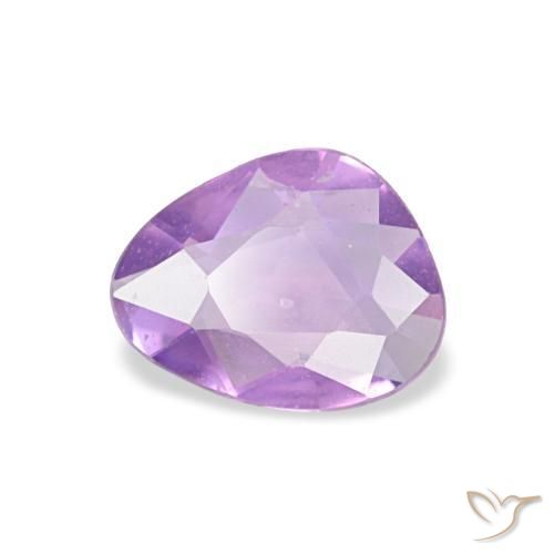 Safira roxo natural 0,37ct, forma extravagante, VVS-VS