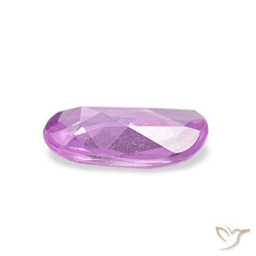 Safira roxo natural 0,58ct, forma extravagante, VVS-VS