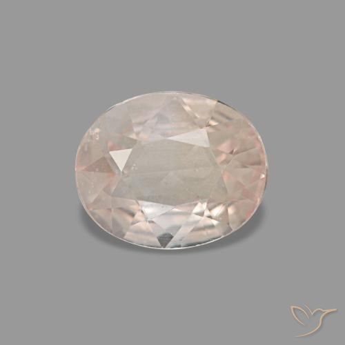 0.59ct rosa safira, oval, VS