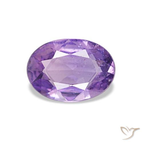 0.75ct violeta safira, oval, VS