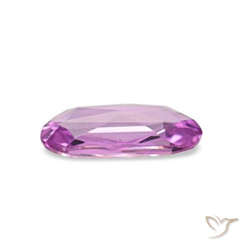 Safira roxo natural 0,39ct, forma extravagante, VVS