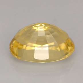 Escapolita amarelo natural 5,53ct, corte oval, VVS-VS