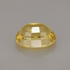 Escapolita amarelo natural 2,89ct, corte oval, VVS-VS