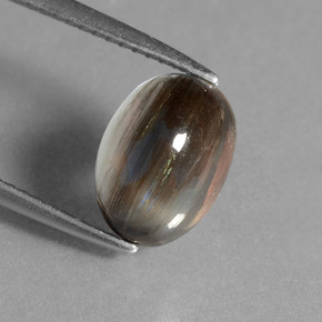 Escapolita multicolorido natural 2,74ct, corte oval, transparente