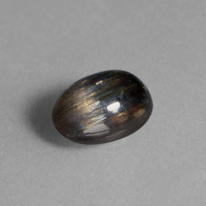 Escapolita multicolorido natural 2,17ct, corte oval, transparente