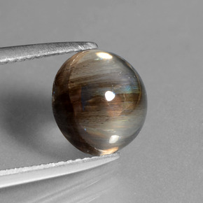 Escapolita multicolorido natural 2,72ct, corte oval, transparente