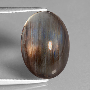 Escapolita multicolorido natural 9,38ct, corte oval, transparente