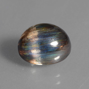Escapolita multicolorido natural 4,52ct, corte oval, transparente