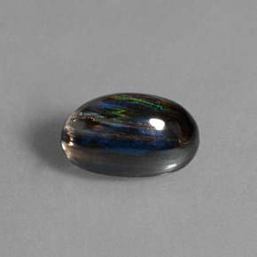 Escapolita multicolorido natural 4,11ct, corte oval, transparente