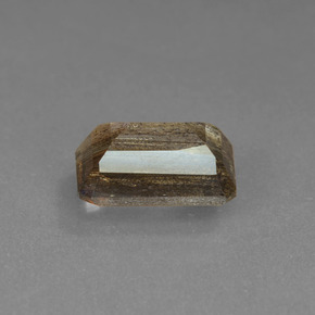 Escapolita multicolorido natural 2,88ct, corte esmeralda, transparente