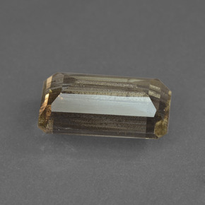 Escapolita multicolorido natural 5,78ct, corte esmeralda, transparente