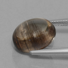 Escapolita multicolorido natural 10,54ct, corte oval, transparente