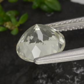 Escapolita amarelo natural 1,75ct, corte redondo, VVS-VS