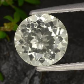 Escapolita Amarelo Natural 1.83ct, Corte Redondo, VVS-VS