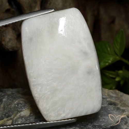 18.97ct Natural Branco acinzentado claro Escolecita, Chique, Opaco