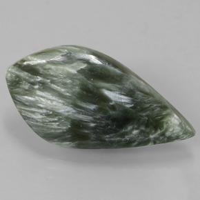 Serafinita Verde Natural 8.50ct, Forma extravagante, Opaco