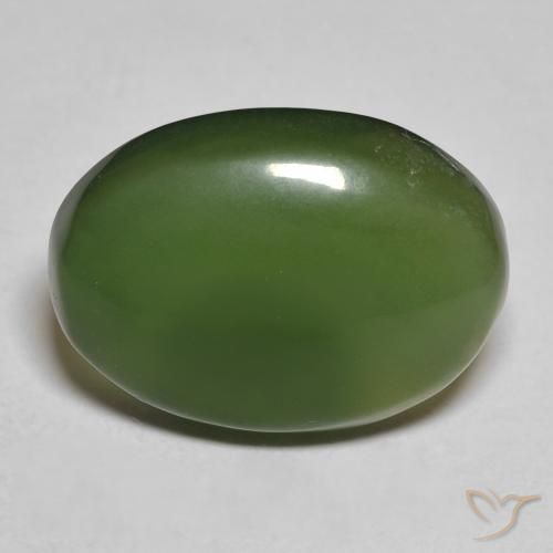9.27ct Natural Verde escuro Serpentina, oval, Translúcido