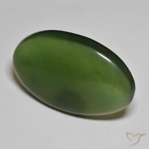 Serpentina Algas Verdes Natural 28.03ct, oval, Translúcido