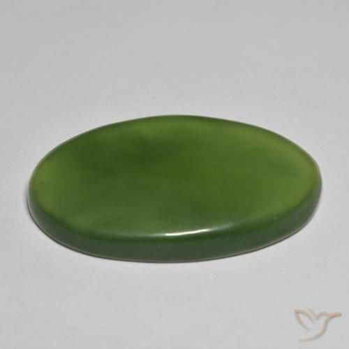 Serpentina Algas Verdes Natural 42.73ct, oval, Translúcido