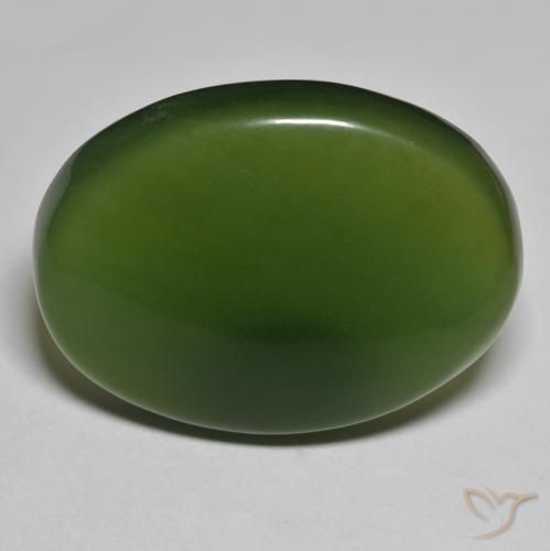 45.91ct Natural Algas Verdes Serpentina, oval, Translúcido, Photo A