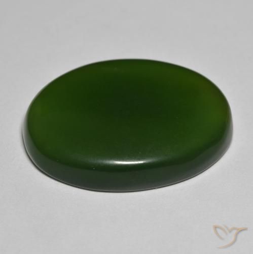 Serpentina Algas Verdes Natural 45.91ct, oval, Translúcido